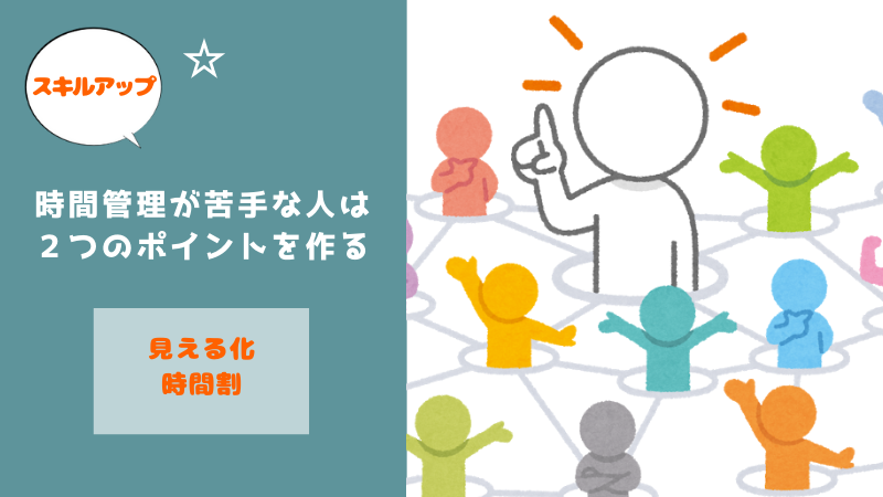 40代サラーリマン 時間管理を身につけて作業の効率化がうまくなるポイント２つ サラリーマン副業